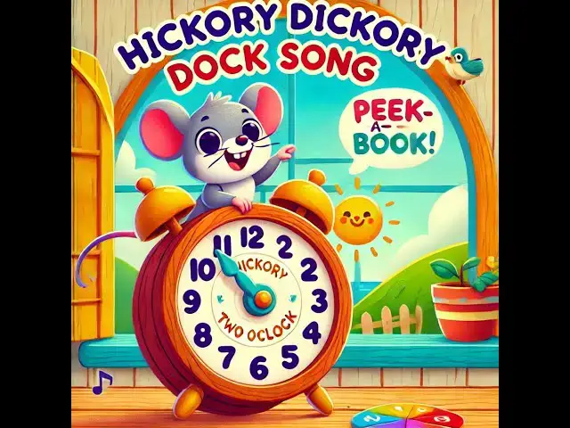 'Video thumbnail for Hickory Dickory Dock  Rhyme Preschoolers & Toddlers  #kidsabcphonic#kid#nurseryrhymessongforkids'