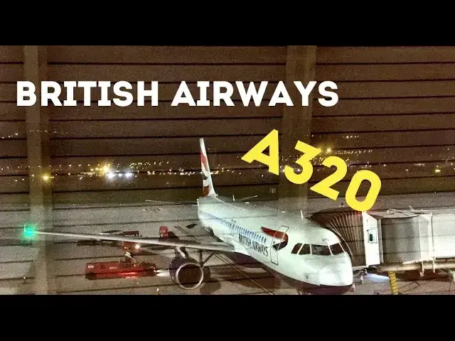 'Video thumbnail for British Airways, Bilbao - London Heathrow: Airbus A320 trip report!'