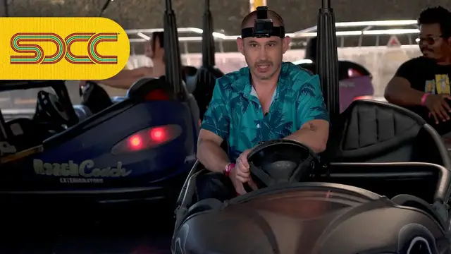 'Video thumbnail for We Play Twisted Metal IRL (Kinda) | SDCC 2025'