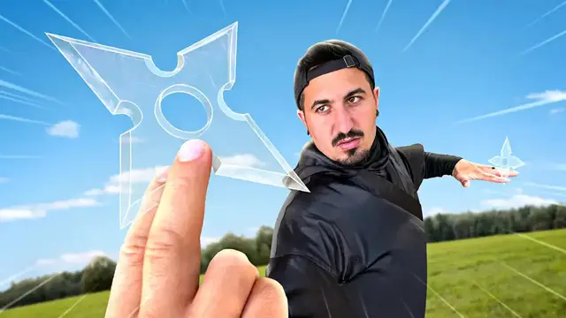 'Video thumbnail for Jake Carlini: invisible ninja weapons! diy 3d printed martial arts gear'