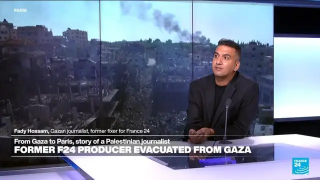 'Video thumbnail for Ex-FRANCE 24 Gaza producer denounces civilian suffering: 'Hamas, Israel must accept ceasefire deal''