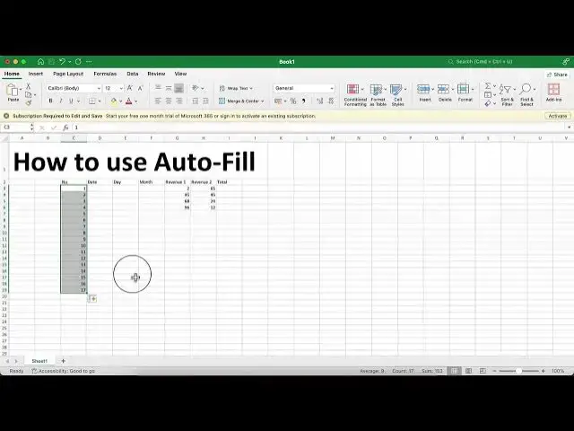 'Video thumbnail for Excel 365: Hướng dẫn dùng Auto-Fill trong Excel: Siêu nhanh – Siêu tiện lợi!'