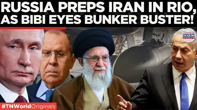 'Video thumbnail for Lavrov, Iran Hold Nuclear Talks at BRICS Amid U.S.-Israel Strikes, Drone Tensions | Times Now World'