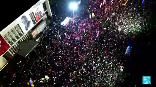 'Video thumbnail for Turkey opposition calls for mass protests in Istanbul over Ekrem Imamoglu arrest'