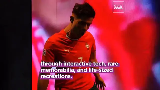 'Video thumbnail for My life as a footballer and global icon: Cristiano Ronaldo honoured in new Hong Kong museum'