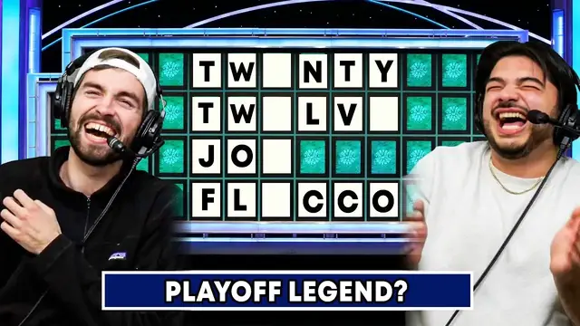 'Video thumbnail for The WACKIEST round of Wheel of Fortune EVER (NFL Edition)'