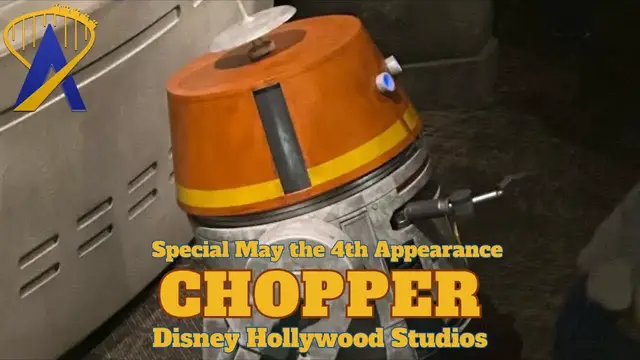 'Video thumbnail for Chopper Made a Special Appearance for May The Fourth'