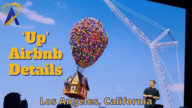 'Video thumbnail for Rent Carl’s house from ‘Up' on Airbnb Icons'
