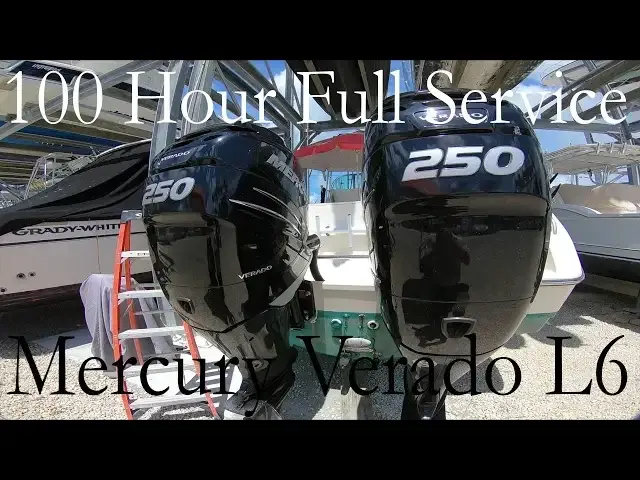 'Video thumbnail for Mercury Verado 100 Hour | Annual Service | Full Service Regular Maintenance'