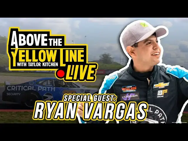 'Video thumbnail for ATYL Live with Ryan Vargas | NASCAR News | Daytona Preview'
