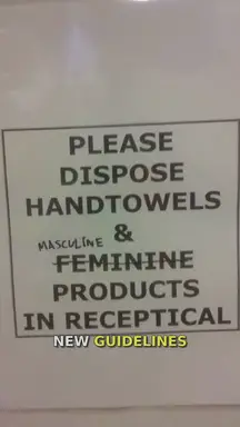 'Video thumbnail for Meta Employees 'Protest' Removal of Tampons From Men's Rooms'