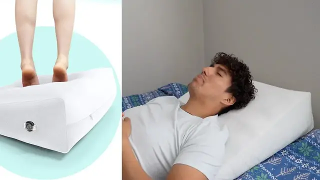 'Video thumbnail for BLABOK Inflatable Wedge Pillow Review'