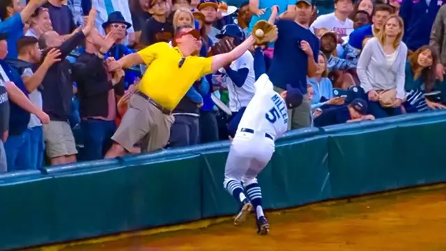 'Video thumbnail for Craziest "Fan Interference" Moments in MLB History'