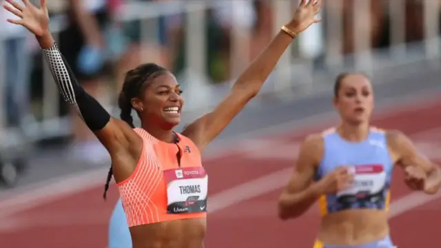 'Video thumbnail for Gabby Thomas Speaks Out: Jamaican Sprinters Deny Our Victories!'