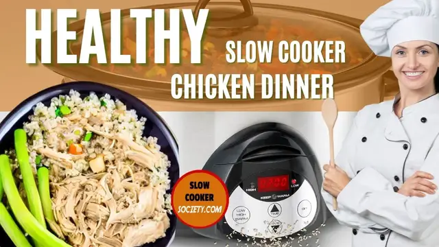 'Video thumbnail for Healthy, Slow Cooker Chicken Dinner Recipe'