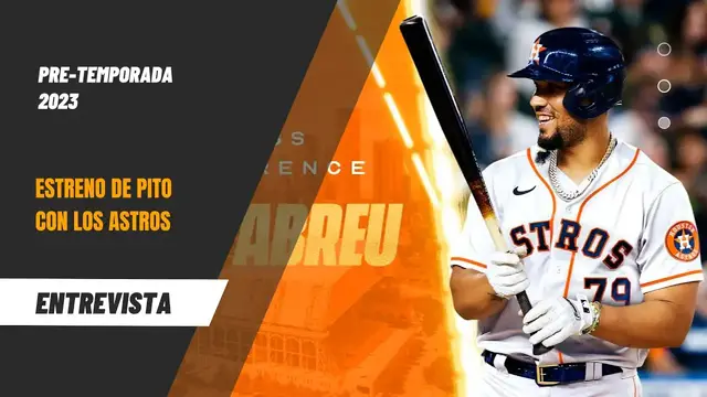'Video thumbnail for ARRANCÓ A TODO TREN José Abreu se estrenó con Houston Astros y habló con la prensa - Cubanos en MLB'