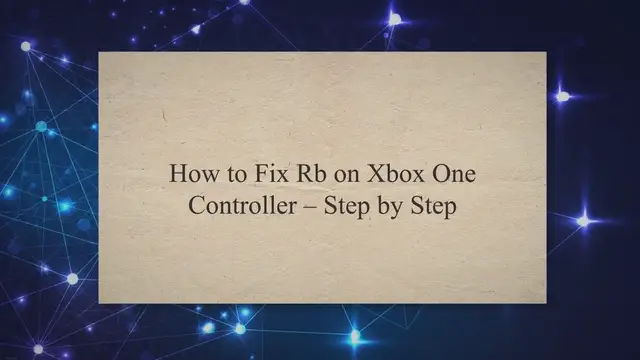 'Video thumbnail for How to Fix Rb on Xbox One Controller - Step by Step - Electric Verge'