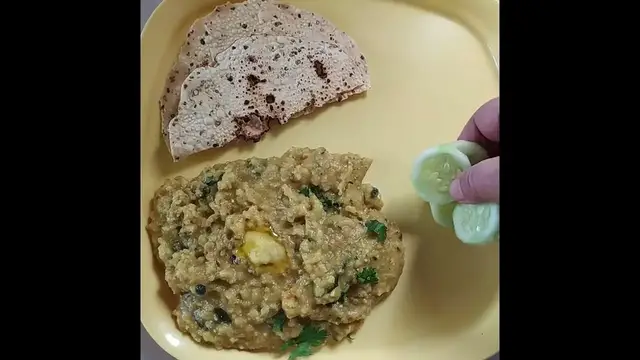 'Video thumbnail for #bajrakhichadi #pearlmilletrecipe #बाजरा #खिचडी #winterspecial #shorts #subscribe'