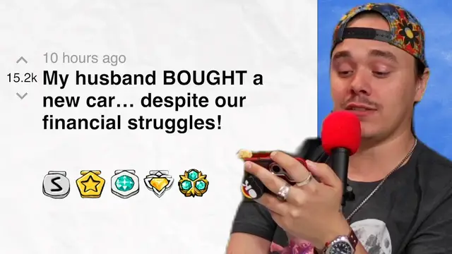 'Video thumbnail for My husband bought a new car… despite our financial struggles! r/BestofRedditorUpdates | Reddit Stories'