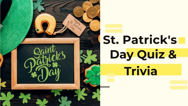 'Video thumbnail for St Patrick's Day Quiz '