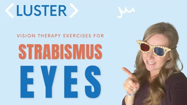 'Video thumbnail for LUSTER: Vision Therapy Exercise for Strabismus or Lazy Eye'