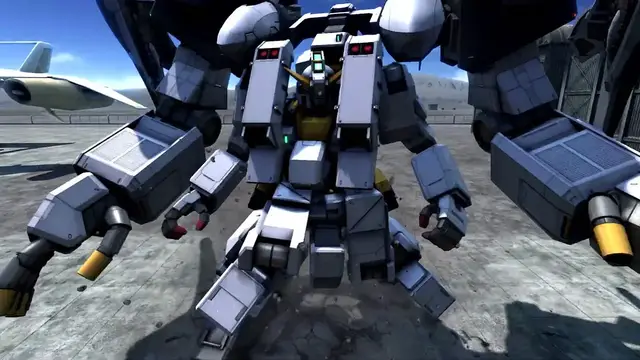'Video thumbnail for Mobile Suit Gundam: Battle Operation 2 - Official Hazel Owsla [GAU Equipped] Trailer'