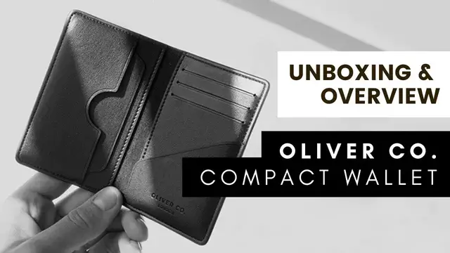 'Video thumbnail for Oliver Co. London Compact Wallet [Unboxing & Overview]'