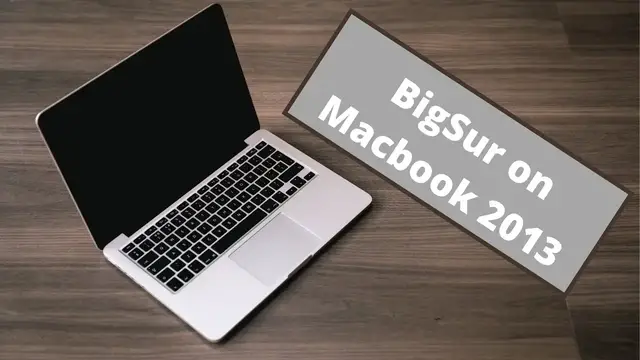 'Video thumbnail for Mac OS Big Sur on Late 2013 MacBook Pro [13' MBP 2013]'