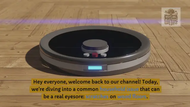 'Video thumbnail for How to get scratches out of a wood floor'