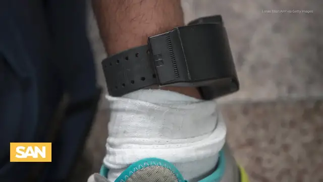 'Video thumbnail for ICE aims to expand number of migrants tracked with ankle monitors: Report'