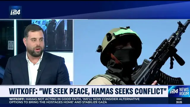 'Video thumbnail for Witkoff: "bringing team home after Hamas's response"'
