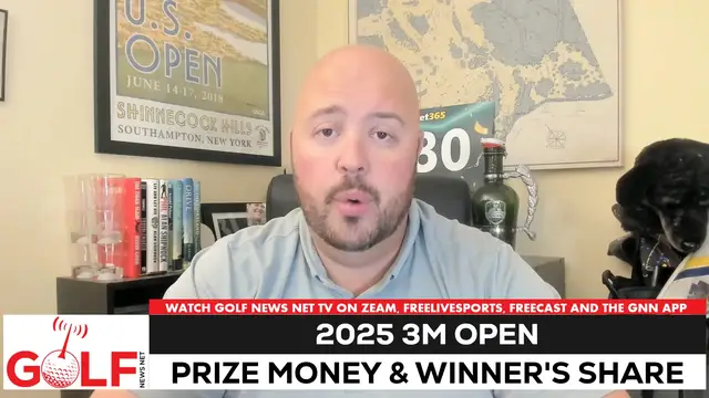 'Video thumbnail for The 2025 3M Open winner's share is big money that comes with big points'