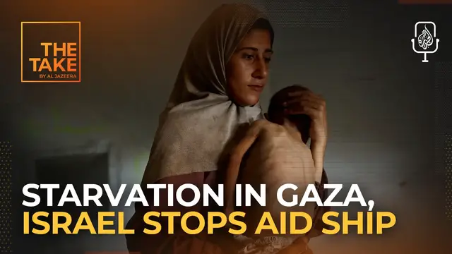 'Video thumbnail for Brief: Starvation deaths mount in Gaza, Israel intercepts Handala'