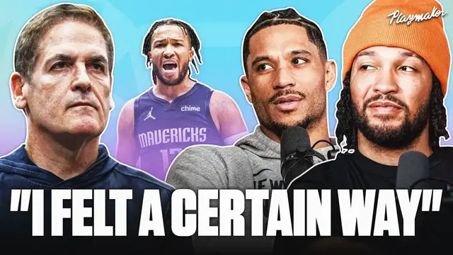 'Video thumbnail for Mark Cuban Clears The Air With Jalen Brunson About His Free Agency'