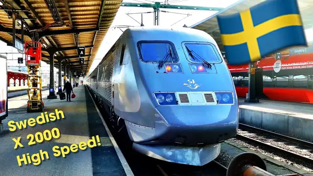 'Video thumbnail for Swedish Railways' X2000 Express train - BEST VALUE in Europe?'