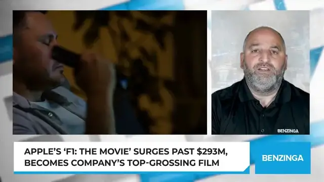 'Video thumbnail for Apple’s ‘F1: The Movie’ Surges Past $293M, Becomes Company’s Top-Grossing Film'