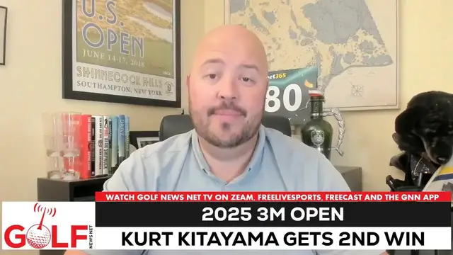 'Video thumbnail for Kurt Kitayama wins 2025 3M Open for 2nd PGA Tour win'
