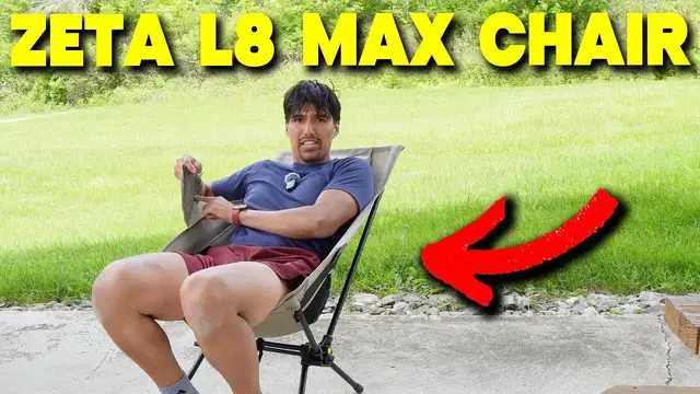 'Video thumbnail for What To Expect With The Fanttik Outdoor Zeta L8 Max Camping Chair'