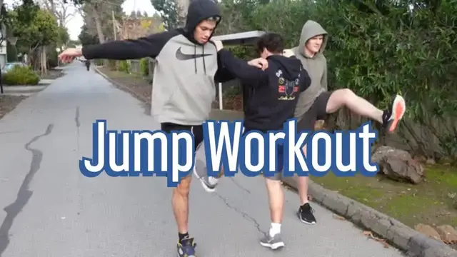 'Video thumbnail for Jump Training: Heavy Squats And Power Cleans… I’M GETTING TIRED'
