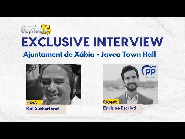 'Video thumbnail for INTERVIEW | KAL SUTHERLAND & ENRIQUE ESCRIVA | JAVEA TOWN HALL'