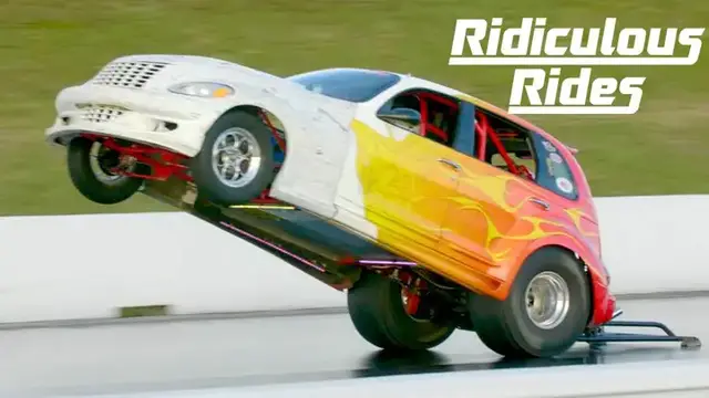 'Video thumbnail for World Record: The Chrysler That Can Wheelie 2,500 Feet'