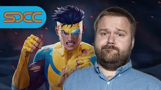 'Video thumbnail for Robert Kirkman Reacts to Invincibile VS's Brutal Overkills | SDCC 2025'