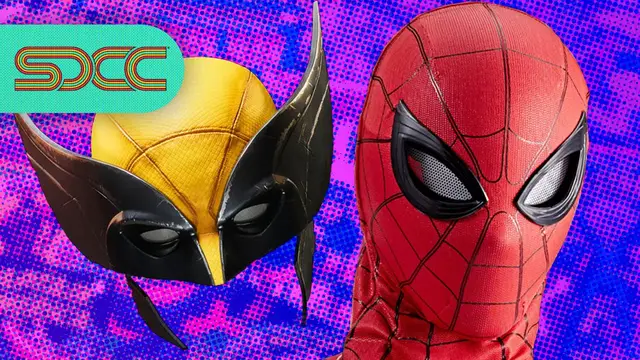 'Video thumbnail for Check Out This New Wolverine Mask, Bub | SDCC 2025'