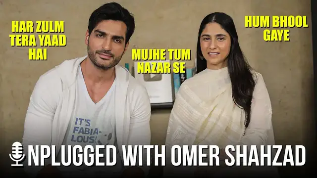 'Video thumbnail for Unplugged With Omer Shahzad | Khamaj | Mujhe Tum Nazar Se | Tamasha | FUCHSIA'