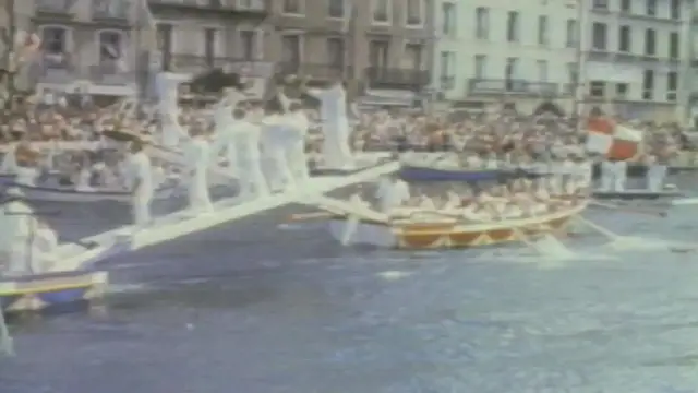 'Video thumbnail for Bob Uecker introduces international Boat Jousting for Episode 7 of The Wacky World of Sports'