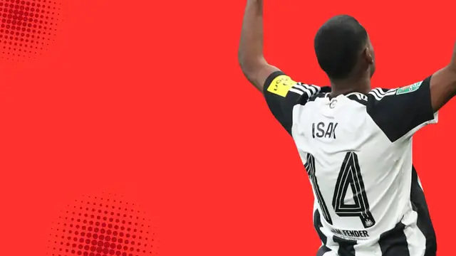 'Video thumbnail for Will he or won't he? Speculation continues to grow over in-demand forward Alexander Isak's future at Newcastle United'