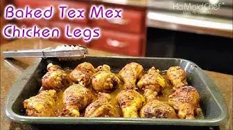 'Video thumbnail for Baked Tex Mex Chicken Legs | Dining In With Danielle'