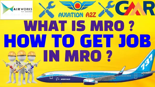 'Video thumbnail for What Is MRO ? & How to get JOB in MROs ? |MRO ASSOCIATION OF INDIA | AVIATIONA2Z ©| #mro #jobs'