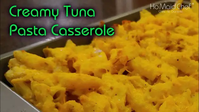 'Video thumbnail for Creamy Tuna Pasta Casserole | Dining In With Danielle'