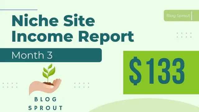 'Video thumbnail for Make $170 in 3 Months - Niche Website Case Study Income Report'